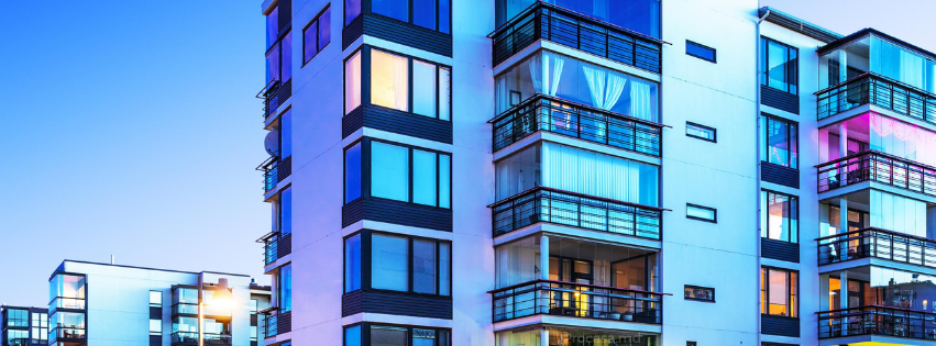 Imagine cu un ansamblu rezidențial modern în Chișinău, Republica Moldova