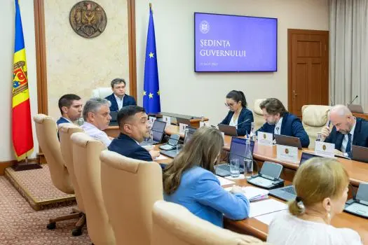 Reuniunea Guvernului Republicii Moldova pentru aprobarea modificărilor legislative.